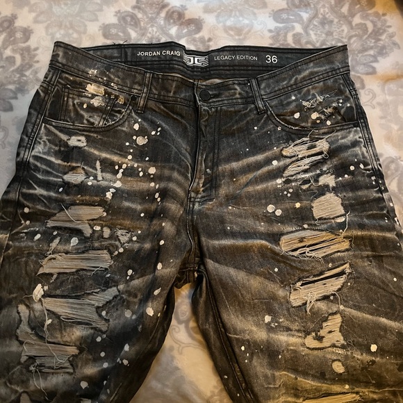 Mens rockstar jeans, Craig Jordan shorts, saints symphony long sleeve with hood - Picture 6 of 16